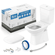 kit bacia debba classic branco c caixa 36 ltscompl instalacaoassento pp soft close  roca louca